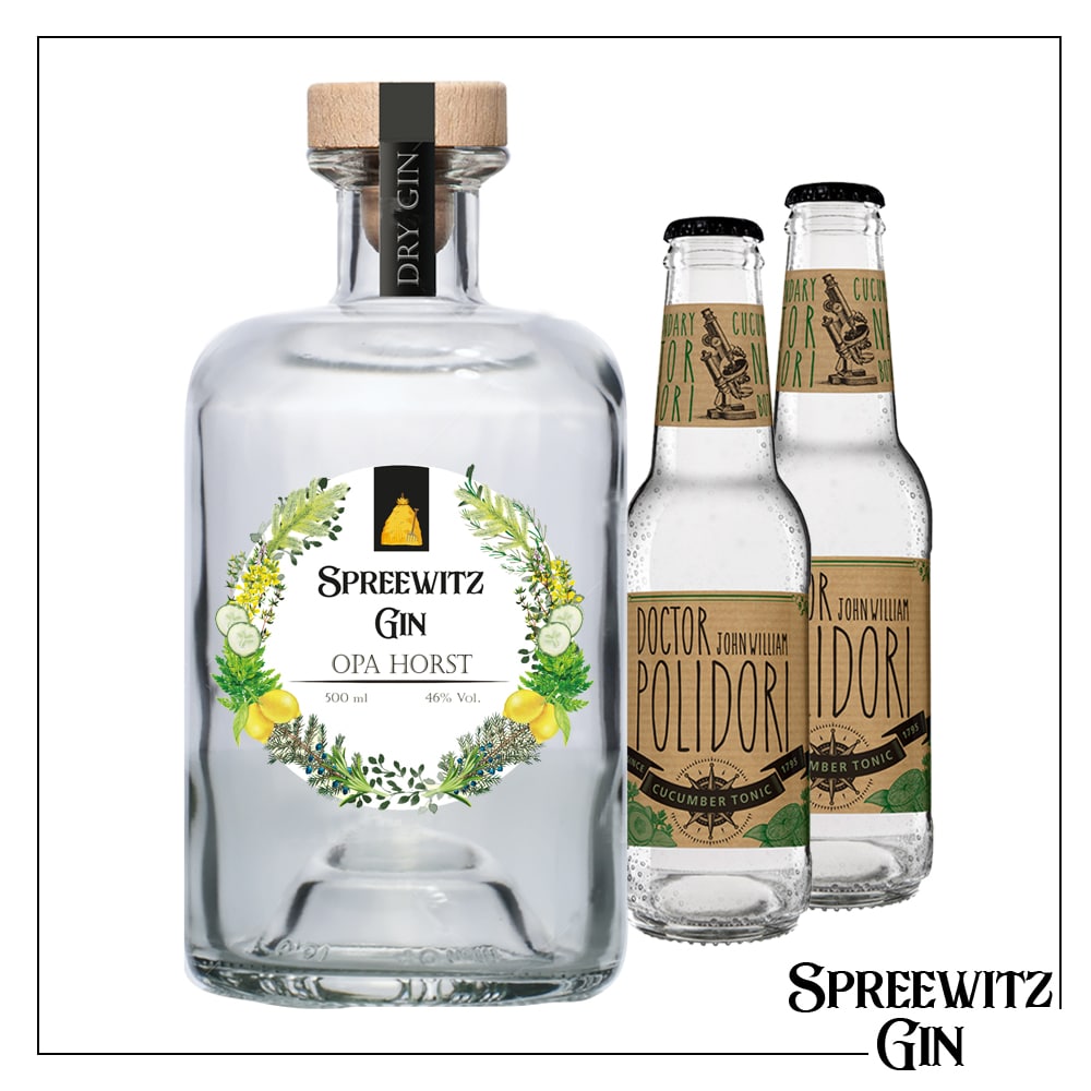 Spreewitz Gin – Opa Horst & Gurken Tonic – Spreewitz Gin